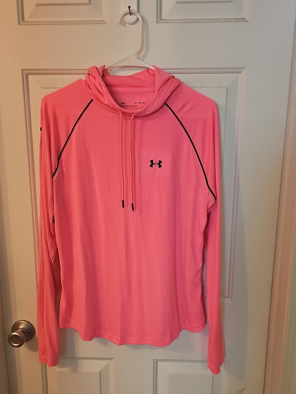 Under Armour Pink Hooded Performance Pullover